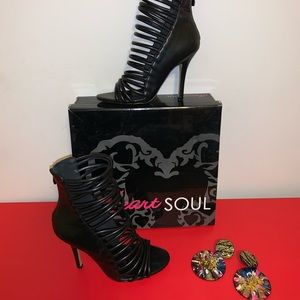 Heart 2 Soul black heels.